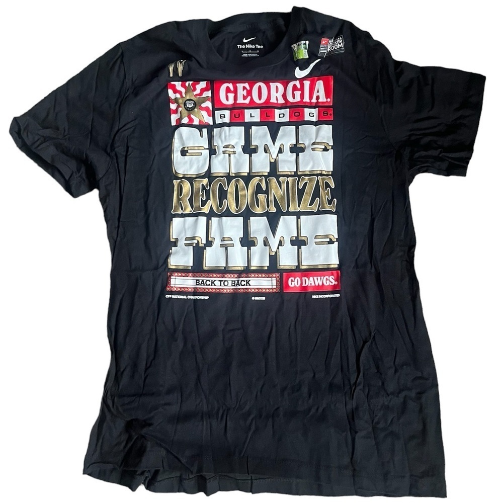 Nike University of Georgia 2022 National Championship Tee